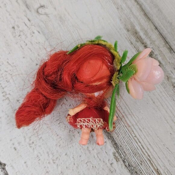 Vintage Mattel Liddle Kiddles Kologne Doll Rosebud 2" 1960s #3702 - Picture 2 of 4